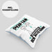 Pop-Fan Kissen mit Füllung 40x40 Geschenk für Pop-Fan Der Mann Der Alles Kann Geschenkidee zum Geburtstag (Grau) Blau Trendation
