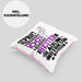Slackline-Instruktor Geschenk Lustiger Spruch für Slackline-Instruktor Geschenkidee Bester Slackline-Instruktor Der WeltKissen mit Füllung 40x40 (Grau) Rosa Trendation
