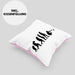 Boule Kissen mit Füllung 40x40 Geschenk Boule-Spieler Geschenkidee Spruch Boule Evolution Grafik (Grau) Rosa Trendation