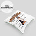 Lustige Kissen mit Füllung 40x40 für Australian Shepherd Liebhaber Geschenkidee (Grau) Grün Trendation