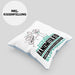 Bandmitglied Geschenk Kissen mit Füllung 40x40 Ich Bin Bandmitglied Aber Sag Doch Einfach Superheld Lustige Geschenkdiee für Bandmitglied (Grau) Blau Trendation