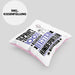 Hundesportler Geschenk Lustiger Spruch für Hundesportler Geschenkidee Bester Hundesportler Der WeltKissen mit Füllung 40x40 (Grau) Rosa Trendation