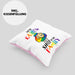 Lustige LGBTQ-Kissen mit Füllung 40x40 mit dem Spruch "I'm The Rainbow Sheep In The Family" Schwule Lesben (Grau) Rosa Trendation