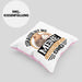 Meerschweinchen Geschenk Kissen mit Füllung 40x40 Spruch Meerschweinchen-Besitzerin Geschenkidee (Grau) Rosa Trendation