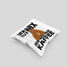 Kaffee-Liebhaber Geschenk Kissen mit Füllung 40x40 Geschenkidee für Kollegen Der Tut Nix Der Will Nur Kaffee trinken (Grau) Grau Trendation
