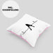 Basketball Kissen mit Füllung 40x40 Geschenk Basketballspieler Coach Trainer Geschenkidee Lustige Kissen mit Füllung 40x40 Basketballer Jungs Jungen (Grau) Rosa Trendation