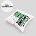 Bungee-Jumper Geschenk Kissen mit Füllung 40x40 Lustiger Spruch Erheben Sie Sich Der Bungee-Jumper Betritt den Raum (Grau) Rosa Trendation