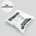 Outdoor-Koch Kissen mit Füllung 40x40 Geschenk für Outdoor-Koch Der Mann Der Alles Kann Geschenkidee zum Geburtstag (Grau) Blau Trendation