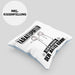Karatesportler Kissen mit Füllung 40x40 Geschenk für Karatesportler Der Mann Der Alles Kann Geschenkidee zum Geburtstag (Grau) Blau Trendation