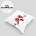 Jack Russel Besitzer Kissen mit Füllung 40x40 Geschenk Lustiger Spruch Geschenkidee Herzschlag Jack Russel (Grau) Grün Trendation