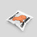 Respect The Capybara Kissen mit Füllung 40x40 Capybara Tier Geschenk für Capybara Liebhaber (Grau) Grau Trendation