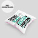 Pop-Fan Geschenk Lustiger Spruch für Pop-Fan Geschenkidee Bester Pop-Fan Der WeltKissen mit Füllung 40x40 (Grau) Rosa Trendation