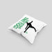 Fußballspieler Kissen mit Füllung 40x40 Geschenk Coole Jungs Spielen Fußball Geschenkidee Jungen (Grau) Grau Trendation