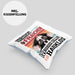 Border Collies Besitzerin Frauchen Kissen mit Füllung 40x40 Geschenk Lustiger Spruch Geschenkidee Vorsicht Vor Dem Frauchen (Grau) Blau Trendation
