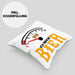 Kissen mit Füllung 40x40 Ich Brauche Bier Lustiges Biertrinker Party Geschenk (Grau) Grün Trendation