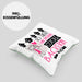 Bäckerin Geschenk Kissen mit Füllung 40x40 Lustig Geschenkidee für Bäckerin Geburtstag So Sieht Eine Richtig Coole Bäckerin Aus Frauen Spruch (Grau) Grün Trendation