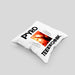 Pyrotechnik Kissen mit Füllung 40x40 Geschenk Pyrotechnik Ist Doch Kein Verbrechen Meme Joke (Grau) Grau Trendation