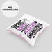 Baseballspieler Geschenk Lustiger Spruch für Baseballspieler Geschenkidee Bester Baseballspieler Der WeltKissen mit Füllung 40x40 (Grau) Rosa Trendation