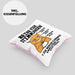 Katze Kissen mit Füllung 40x40 Geschenk Katzenbesitzerin Lustige Sprüche Kaffee Urlaub Müde Meine Vier Kaffeestimungen (Grau) Rosa Trendation