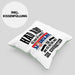 Lustige Kissen mit Füllung 40x40 für Serben Spruch Serbische Frau Lustig Serbien (Grau) Grün Trendation