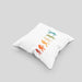 Volleyball Geschenk Kissen mit Füllung 40x40 Evolution Coach Herren Mädchen Kaffee Zubehör Volleyball-Spieler Spielerin (Grau) Grau Trendation