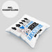 Hundesitterin Geschenk Kissen mit Füllung 40x40 Lustig Geschenkidee für Hundesitterin Geburtstag So Sieht Eine Richtig Coole Hundesitterin Aus Frauen Spruch (Grau) Blau Trendation