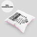 Kissen mit Füllung 40x40 Geschenk für Dachdecker Lustiger Spruch Geschenkidee Männer Dachdecker (Grau) Rosa Trendation