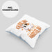 Trendation Lustige Kissen mit Füllung 40x40 für Hamster Besitzer als Geschenkidee Hamster Fan Ich Mag Halt Einfach Hamster (Grau) Blau Trendation
