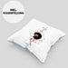 Schallplatte Geschenk Vinyl Herzschlag Vintage Retro Musik DJ Geschenk Kissen mit Füllung 40x40 (Grau) Blau Trendation