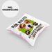 Jack Russel Besitzer Kissen mit Füllung 40x40 Geschenk Lustiger Spruch Geschenkidee Mir Reichts Ich Geh Zu Meinem Jack Russel (Grau) Rosa Trendation