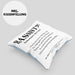 Bassist Kissen mit Füllung 40x40 Geschenk Definition Lustiger Spruch Bass-Spieler Geschenkidee (Grau) Blau Trendation