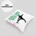 Fußballspieler Kissen mit Füllung 40x40 Geschenk Coole Jungs Spielen Fußball Geschenkidee Jungen (Grau) Rosa Trendation