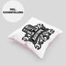 KFZ Mechaniker Kissen mit Füllung 40x40 Geschenk Spruch Männer KFZ Mechatroniker Geschenkidee Werkstatt Katastrophe (Grau) Rosa Trendation
