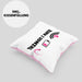 Lustige Programmiererin Computer Gaming Geschenk Kissen mit Füllung 40x40 Things I Hate Geschenkidee (Grau) Rosa Trendation