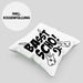 Bassist Kissen mit Füllung 40x40 Geschenk Bass-Spieler Geschenkidee Basst Scho ! (Grau) Grün Trendation