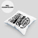 Ingenieur Kissen mit Füllung 40x40 Geschenk Geschenkidee Sprüche Ingenieurswesen Geschenkidee Spruch (Grau) Blau Trendation