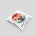 Französische Bulldogge Besitzer Kissen mit Füllung 40x40 Geschenk Lustiger Spruch Geschenkidee Französische Bulldogge Mama Papa (Grau) Grau Trendation