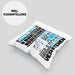 Haustier-Modedesigner Geschenk Kaffee-Kissen mit Füllung 40x40 Geschenkidee für Haustier-Modedesigner Ich Bin Haustier-Modedesigner Ich Kann Es Dir Erklären Jedoch Nicht Für Dich Verstehen Spruch Lustig (Grau) Blau Trendation