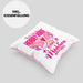 Hobbyhorse Mädchen Kissen mit Füllung 40x40 Geschenk Hobby Horse Pferde (Grau) Rosa Trendation