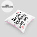 Apotheker Geschenk Kissen mit Füllung 40x40 Bester Apotheker Pharmazeut Arzneikundiger (Grau) Rosa Trendation