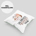 Sag Deiner Katze Pspspsps Von Mir Kissen mit Füllung 40x40 Geschenkidee für Katzen-Besitzerin Katzenmama (Grau) Grün Trendation