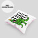 Tree Rex Kissen mit Füllung 40x40 Geschenk T-Rex Geschenkidee Jungs Weihnachten Dinosaurier Xmas (Grau) Rosa Trendation