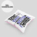 Straßenmusiker Geschenk Lustiger Spruch für Straßenmusiker Geschenkidee Bester Straßenmusiker Der WeltKissen mit Füllung 40x40 (Grau) Rosa Trendation