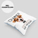 Jack Russell Besitzer Kissen mit Füllung 40x40 Geschenk Lustiger Spruch Geschenkidee Ich Kann Nicht Mein Jack Russell Hat Nein Gesagt (Grau) Blau Trendation