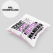 Wandern Geschenk Lustiger Spruch für Wandern Geschenkidee Bester Wandern Der WeltKissen mit Füllung 40x40 (Grau) Rosa Trendation