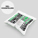 Ultimate-Frisbee-Spieler Geschenk Kaffee-Kissen mit Füllung 40x40 Geschenkidee für Ultimate-Frisbee-Spieler Ich Bin Ultimate-Frisbee-Spieler Ich Kann Es Dir Erklären Jedoch Nicht Für Dich Verstehen Spruch Lustig (Grau) Grün Trendation