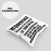 Informatiker Kissen mit Füllung 40x40 Geschenk Programmierer Gadget Lustig Geschenkidee Männer Zubehör Informatiklehrer IT Programmierer (Grau) Grün Trendation