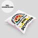 Scooter Roller Fahrer Geschenk Kissen mit Füllung 40x40 Scooterfahrer Geschenkidee Scooting Geschenkidee Jungs Profi Scooterfahrer Pro Grafik Stunts (Grau) Rosa Trendation