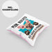 Französische Bulldogge Besitzer Kissen mit Füllung 40x40 Geschenk Lustiger Spruch Geschenkidee Mir Reichts Ich Geh Zu Meinem Französische Bulldogge (Grau) Rosa Trendation