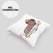 Kissen mit Füllung 40x40 mit Capybara-Motiv Geschenk für Capybara Liebhaber (Grau) Rosa Trendation